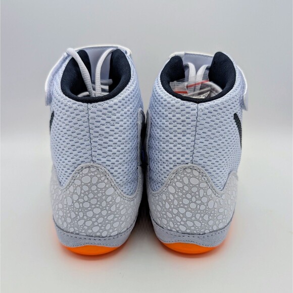 Nike Inflict SE Orange Grey Black DJ4471-900 Wrestling Shoe Men Size 10 - Picture 5 of 7